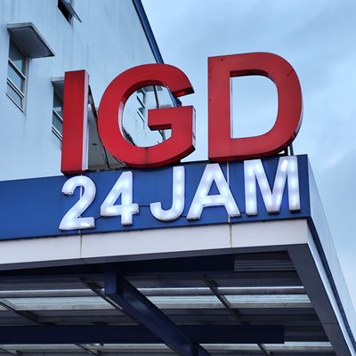 IGD 24 JAM | Huruf Timbul Akrilik