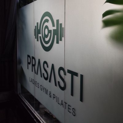 Prasasti Gym & Pilates | Sandblast Printing